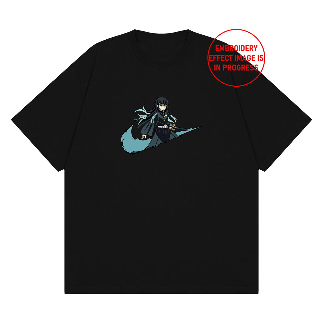 Mist Pillar Warrior Sweatshirt, Anime Embroidery Sweatshirt AN_A54