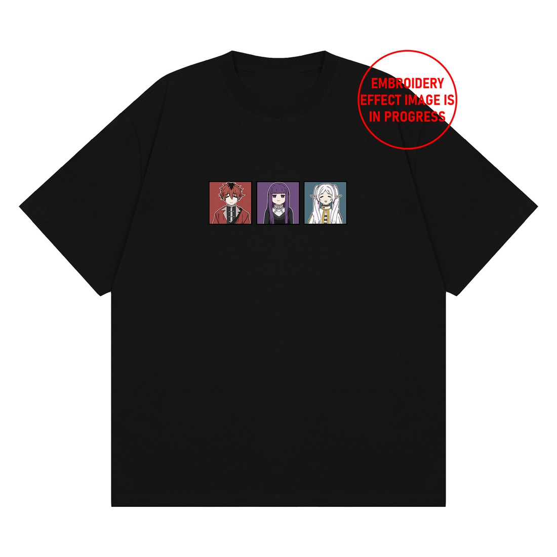Elf Trio Sweatshirt, Anime Embroidery Sweatshirt AN_A20