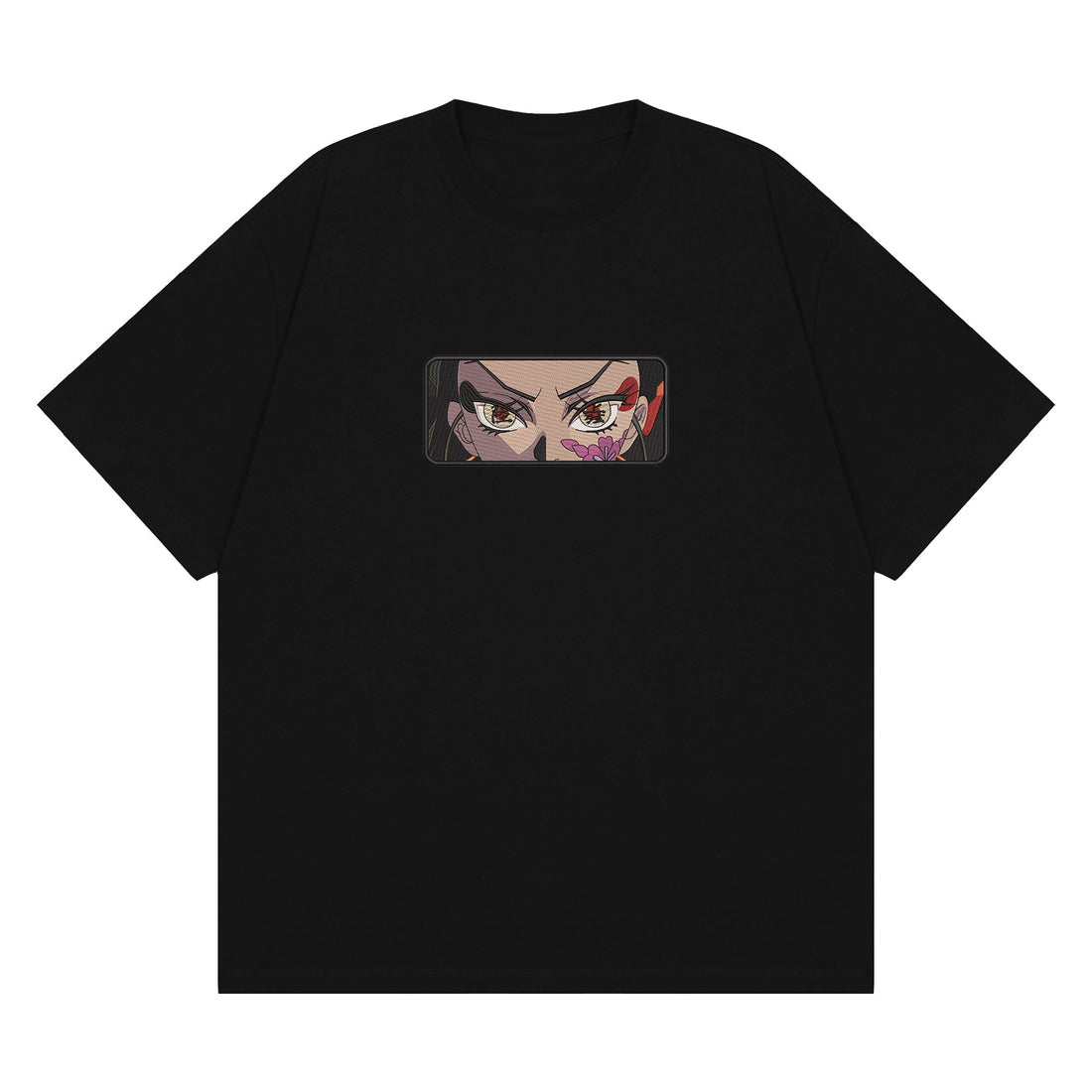 Dual-Horned Demon Sweatshirt, Anime Embroidery Sweatshirt AN_A14