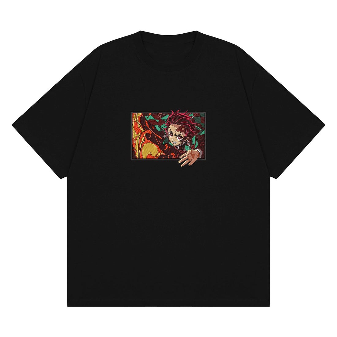 Swordsman kills demons Sweatshirt, Anime Embroidery Sweatshirt AN_A06
