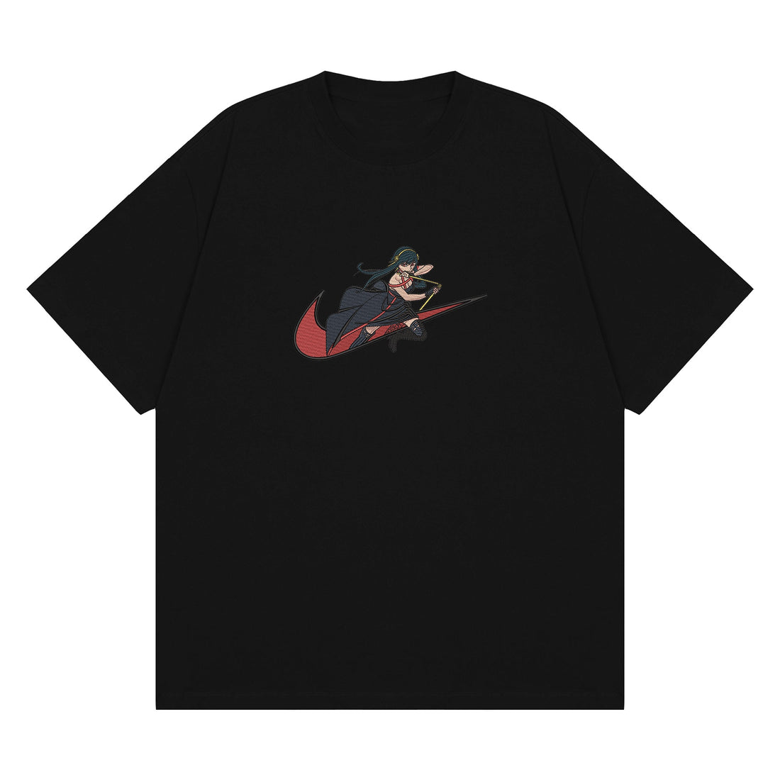 Stealthy Spy Sweatshirt, Anime Embroidery Sweatshirt AN_A59