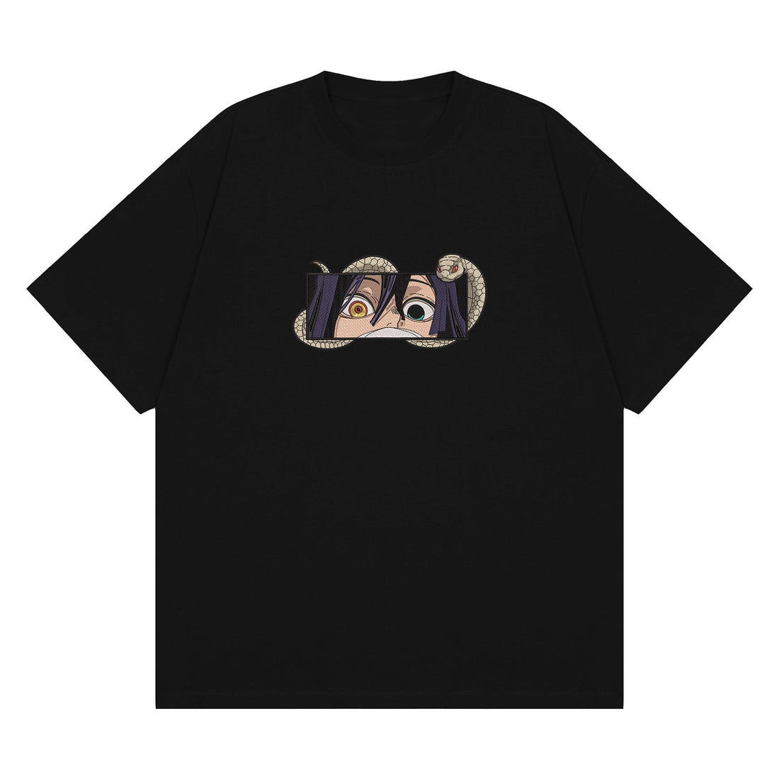 Serpent Pillar Sweatshirt, Anime Embroidery Sweatshirt AN_A32