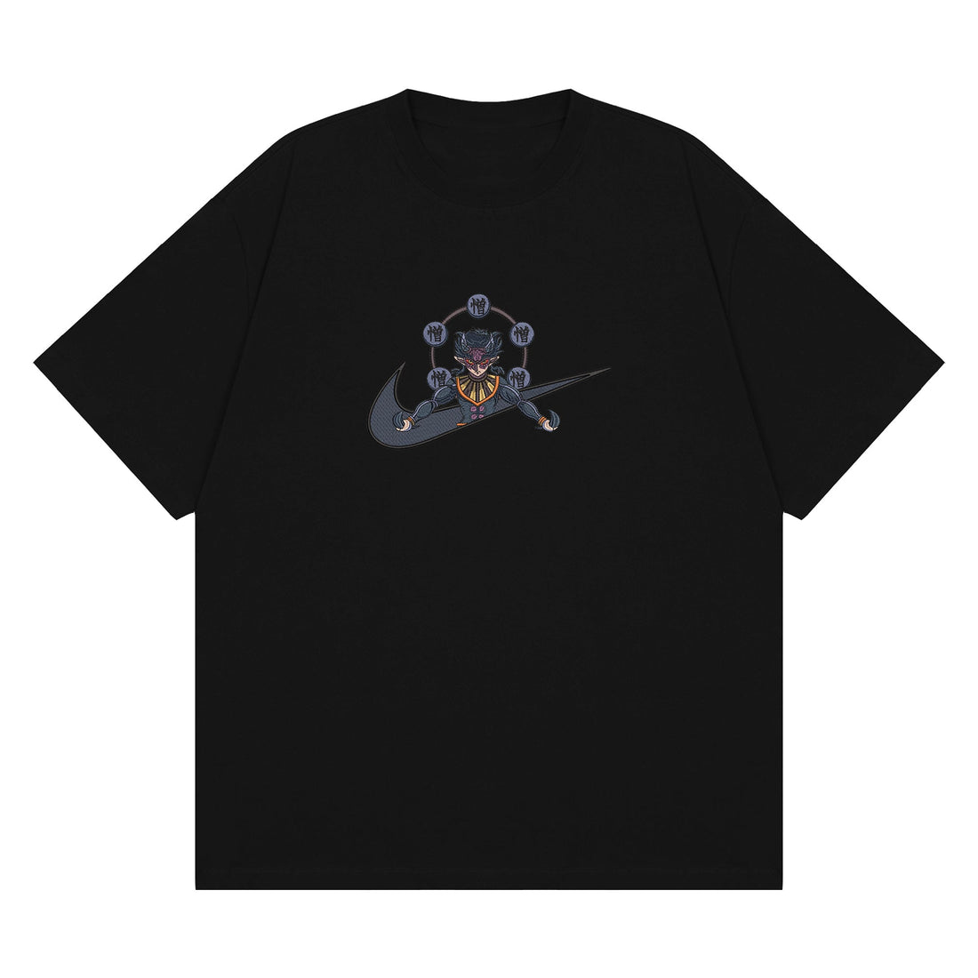 Emotion Demon Sweatshirt, Anime Embroidery Sweatshirt AN_A24