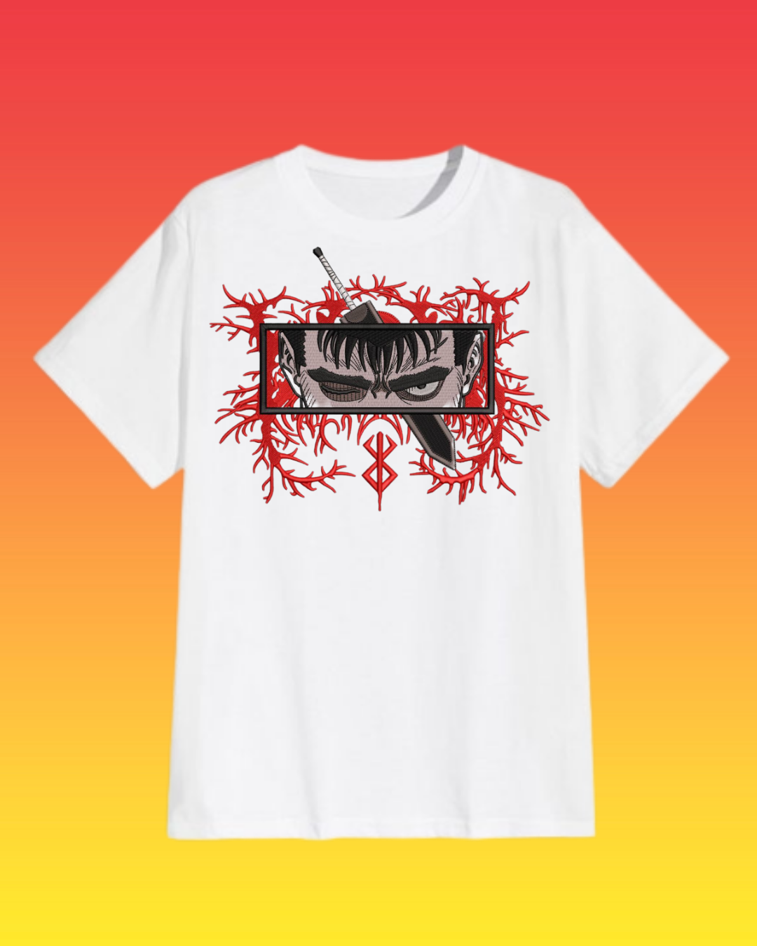 Dark Fantasy Sweatshirt, Anime Embroidery Sweatshirt EM_A08