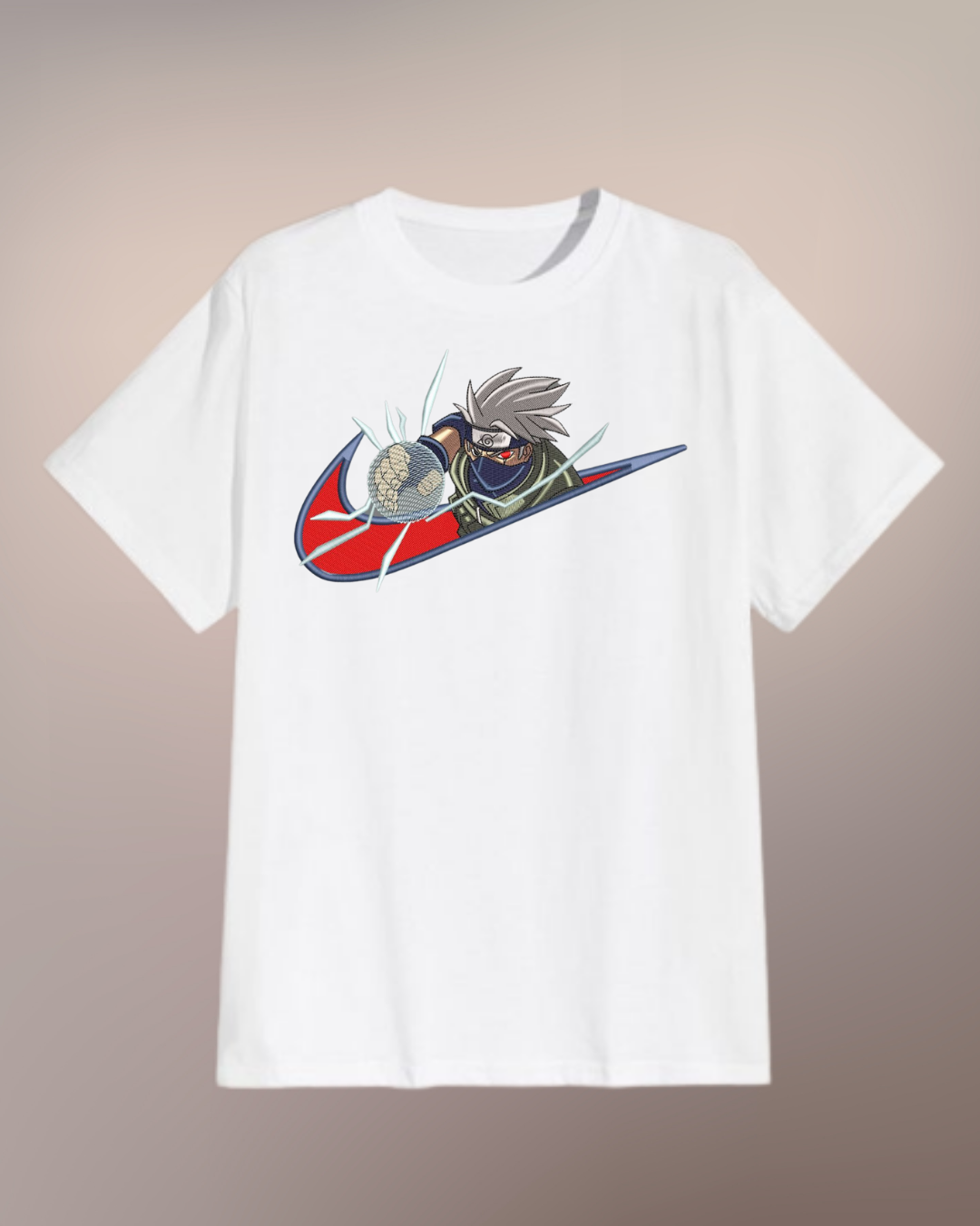Silver-Haired Ninja Sweatshirt, Anime Embroidery Sweatshirt EM_A42