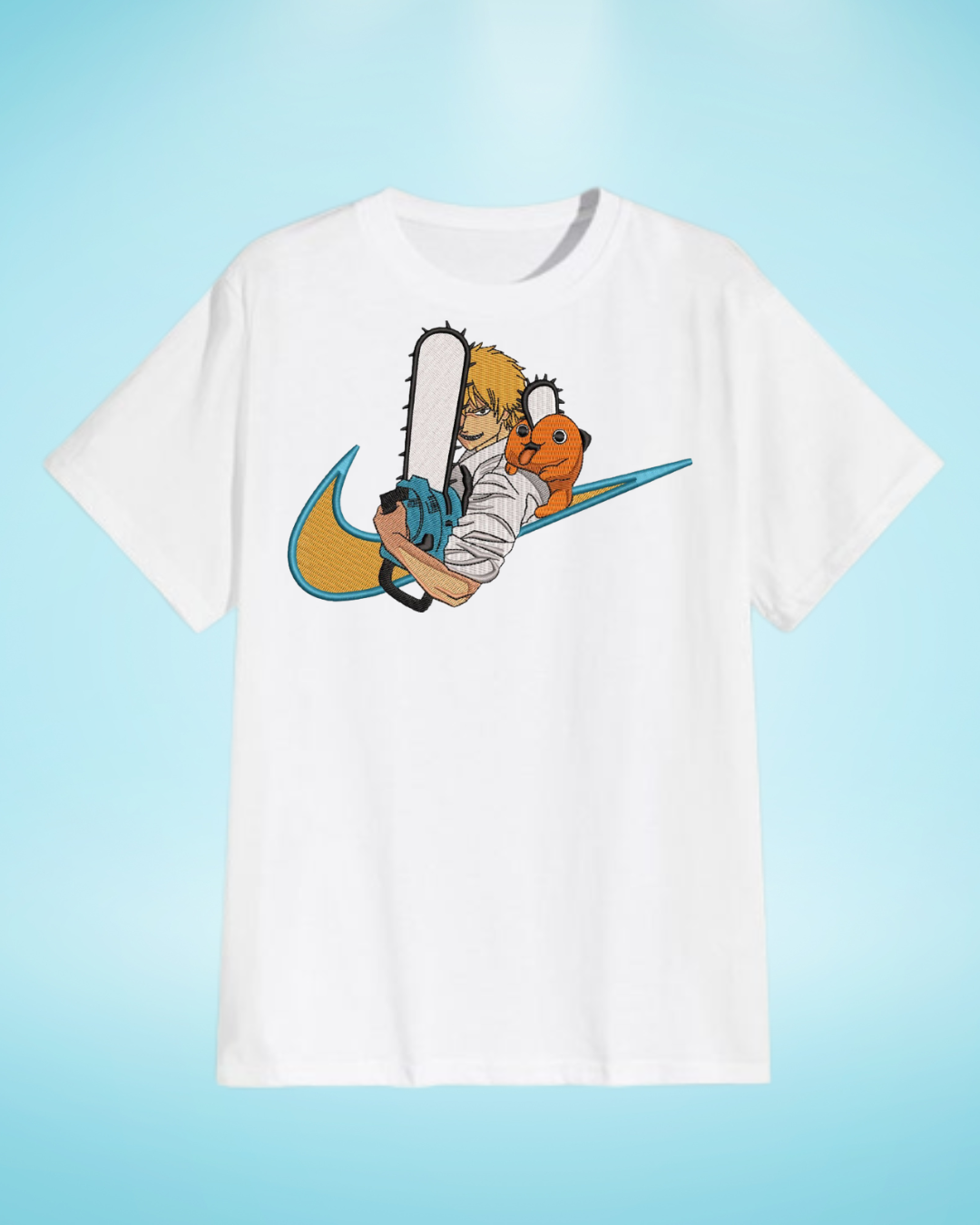 Chainsaw Buddy Sweatshirt, Anime Embroidery Sweatshirt EM_A34