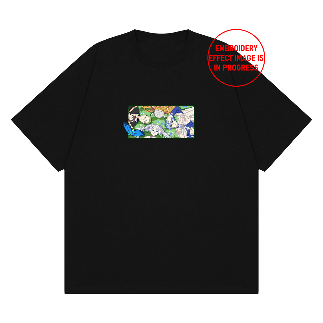 The Funeral Shaman and Companions Sweatshirt, Anime Embroidery Sweatshirt AN_A21