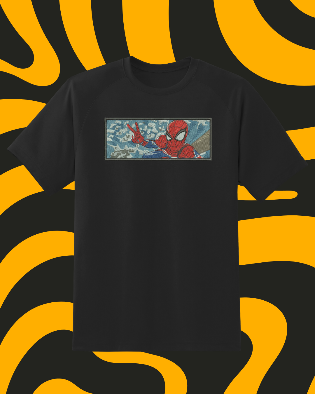 Heroic Web-Slinger Sweatshirt, Movie Embroidery Sweatshirt EM_A10