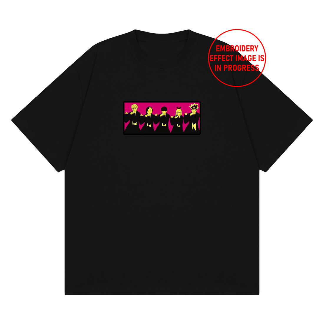 Magic Academy Group Sweatshirt, Anime Embroidery Sweatshirt AN_A43