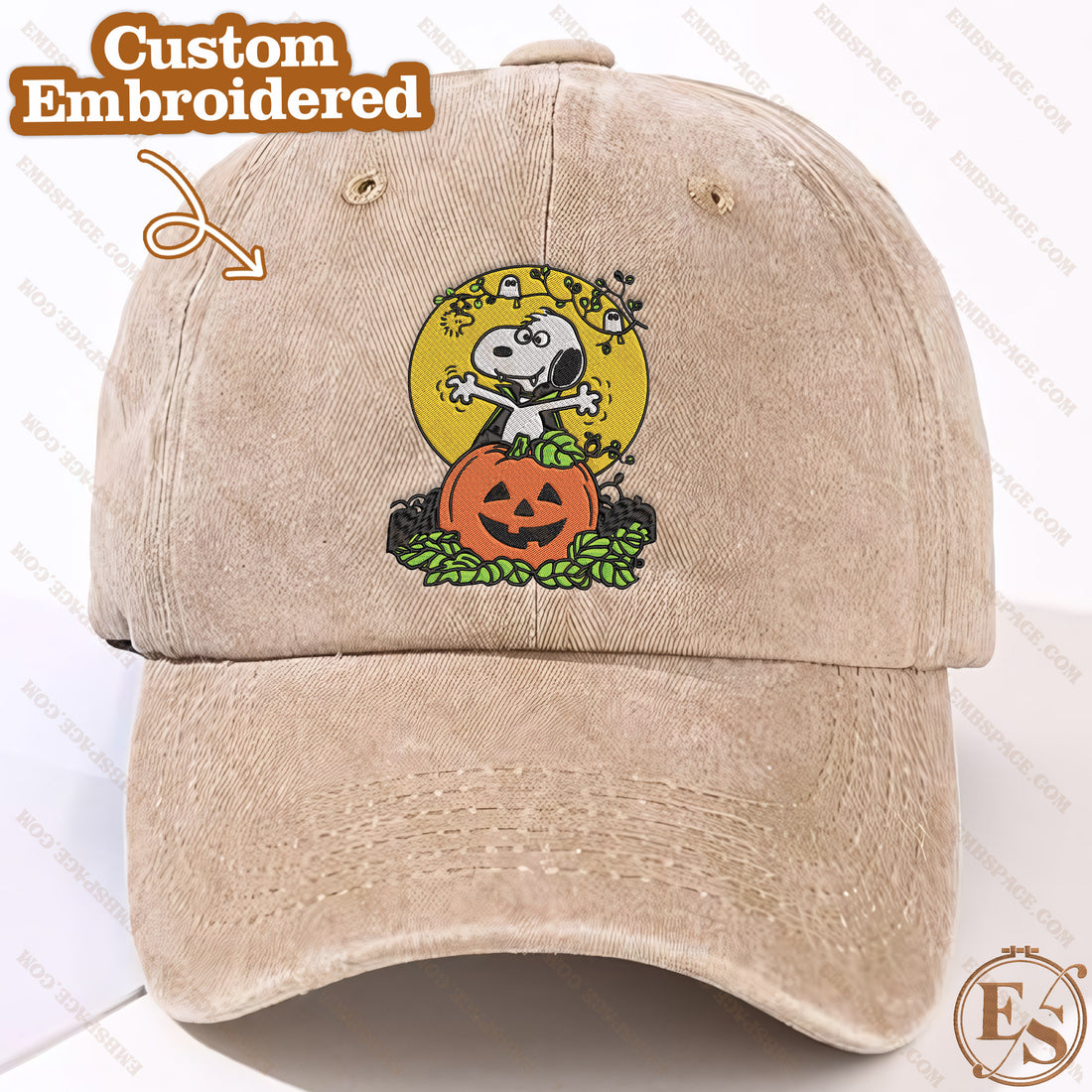 Dog Pumpkin Halloween Sweatshirt, Halloween Embroidery Sweatshirt HLW_M453