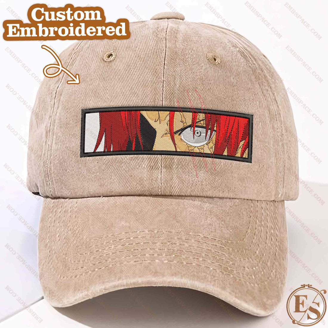 Anime The Pirate Captain With Scar Sweatshirt, Manga Box Embroidery Sweatshirt A_OP29