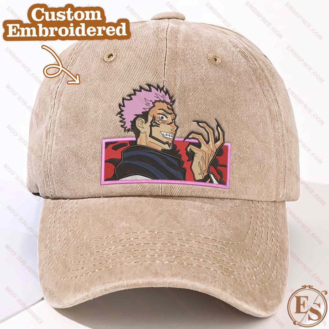 Anime The Master Of Dark Arts Embroidery Sweatshirt, Manga Box Embroidery Sweatshirt A_JK20