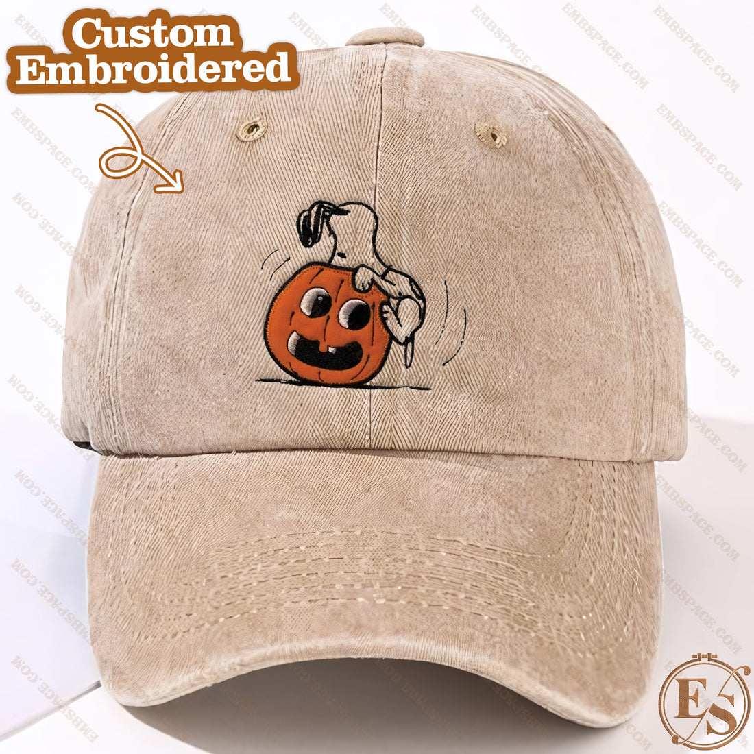 Dog Hey Pumpkin Halloween Sweatshirt, Halloween Embroidery Sweatshirt HLW_M530