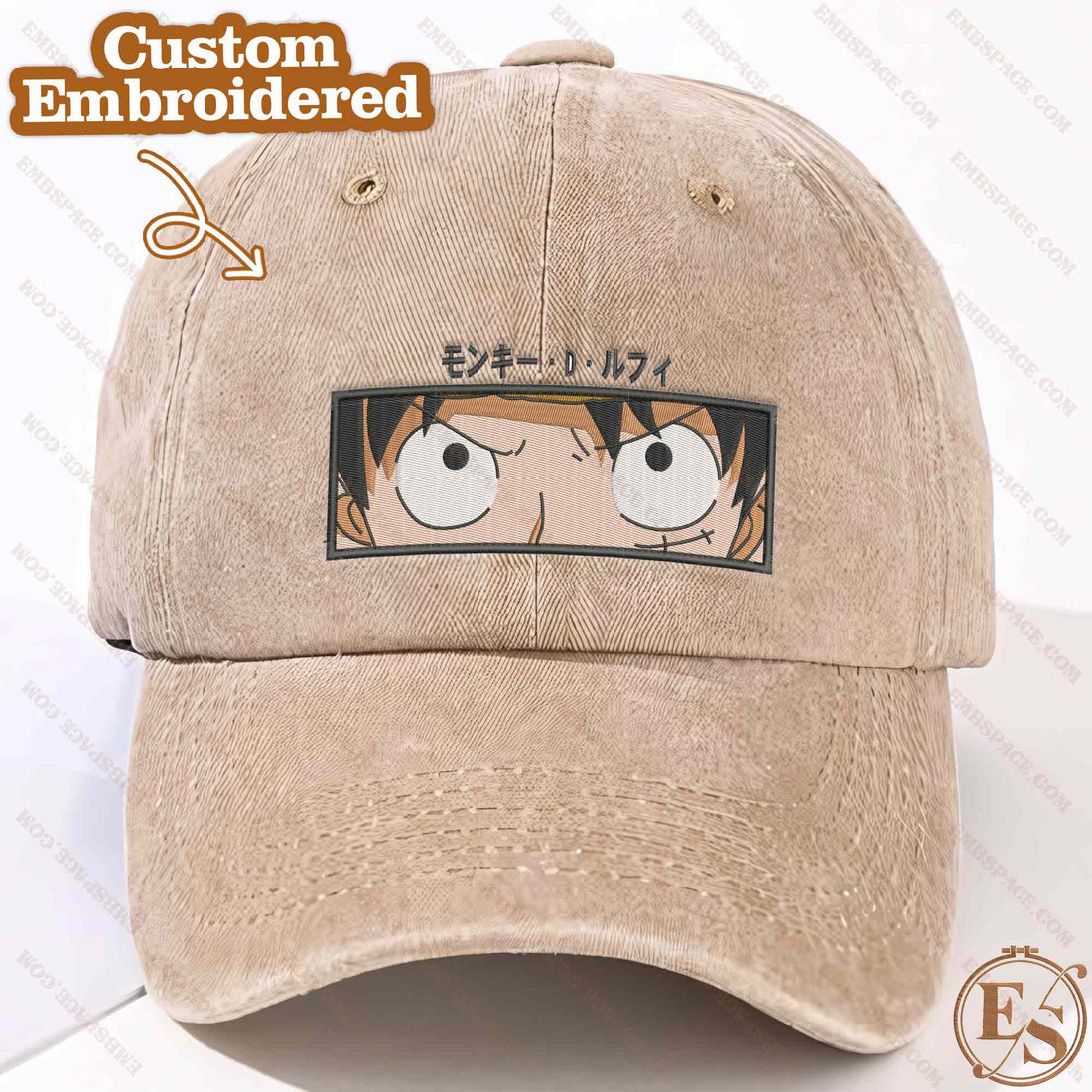 Anime The Hero Pirate's Eyes Embroidery Sweatshirt, Manga Box Embroidery Sweatshirt A_OP40