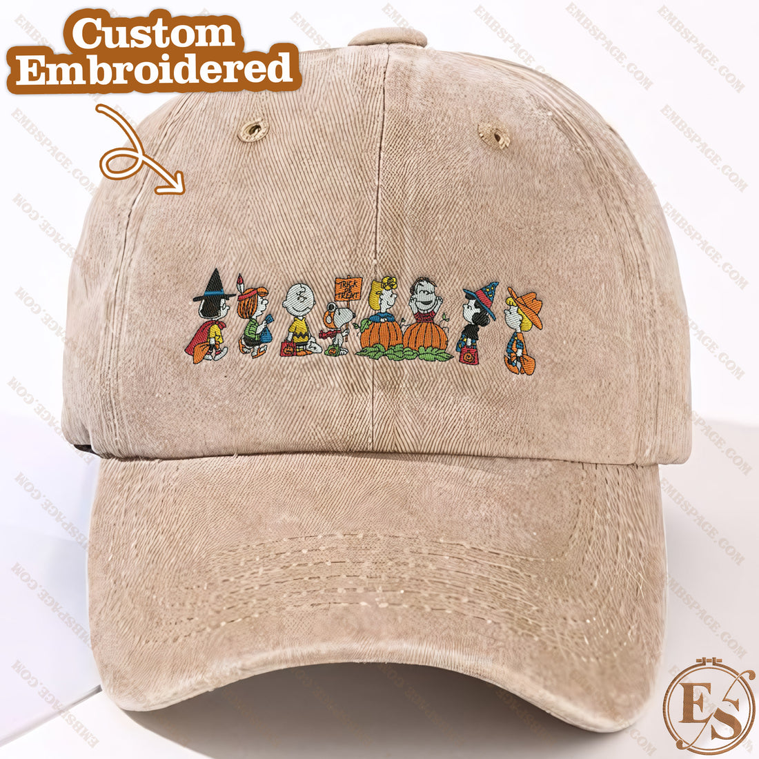 Dog and Friends Halloween Sweatshirt, Halloween Embroidery Sweatshirt HLW_M671