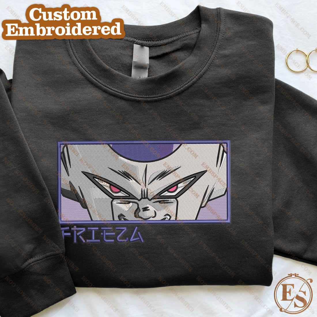 Anime The Cruel Galactic Emperor Sweatshirt, Manga Box Embroidery Sweatshirt A_DB18