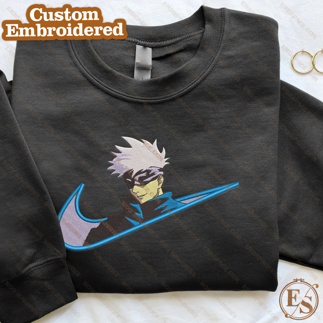 N Anime The Mysterious Mentor Sweatshirt, N Anime Embroidery Sweatshirt A_JK36