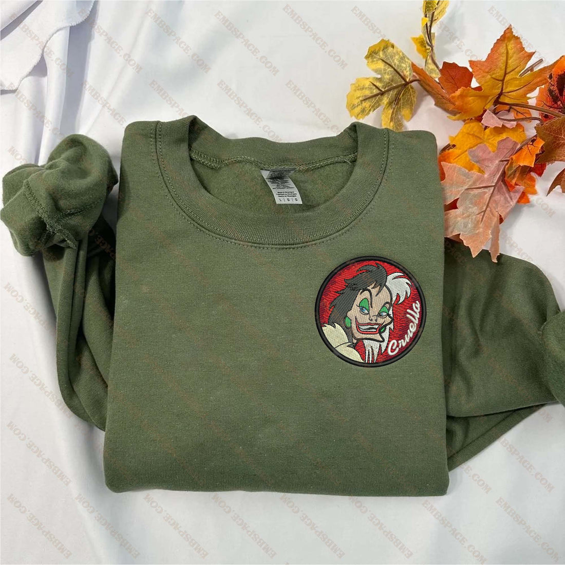 Queen Devil Halloween Embroidery Sweatshirt, Halloween Embroidery Sweatshirt HLW_M2110
