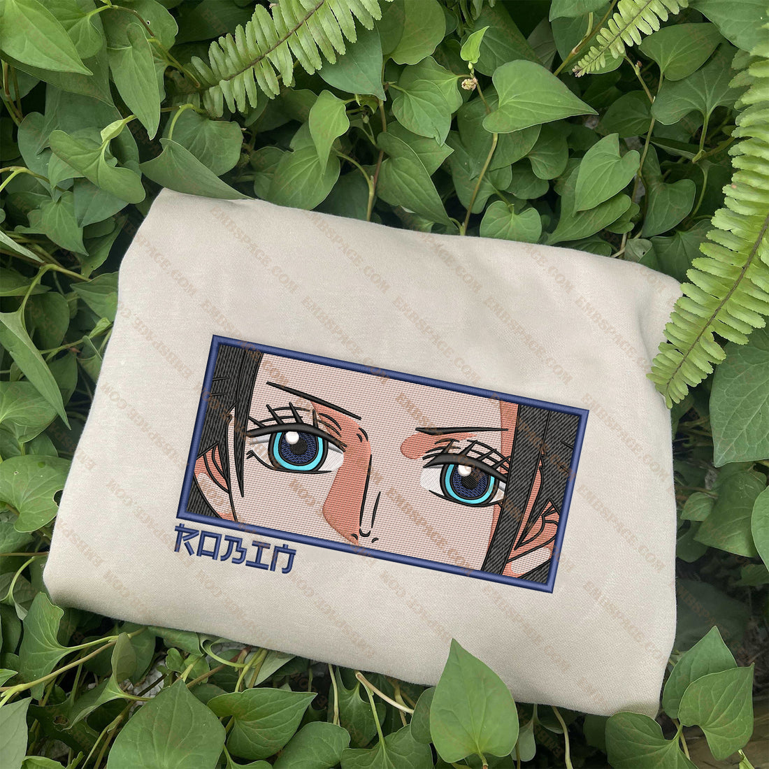 Anime The Archaeologist's Eyes Embroidery Sweatshirt, Manga Box Embroidery Sweatshirt A_OP10