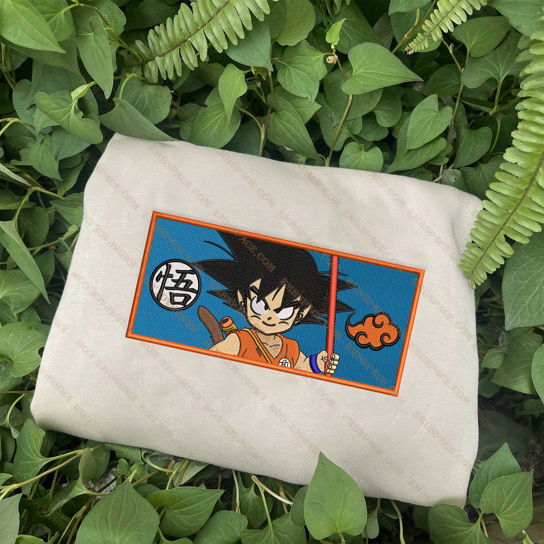 Anime The Brave Fighter Character Sweatshirt, Manga Box Embroidery Sweatshirt A_DB13