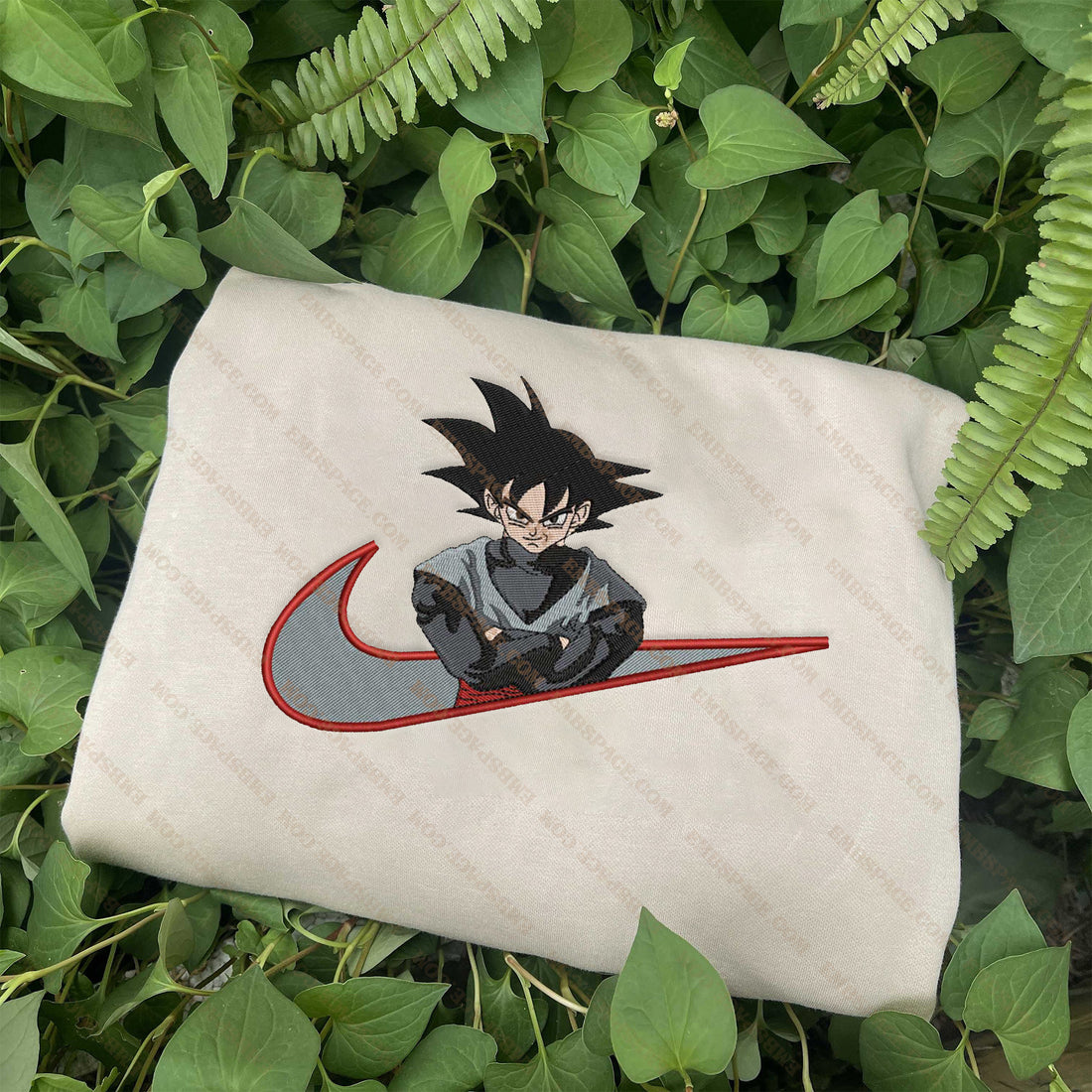 N Anime The Evil Saiyan Impostor Sweatshirt, N Anime Embroidery Sweatshirt A_DB27