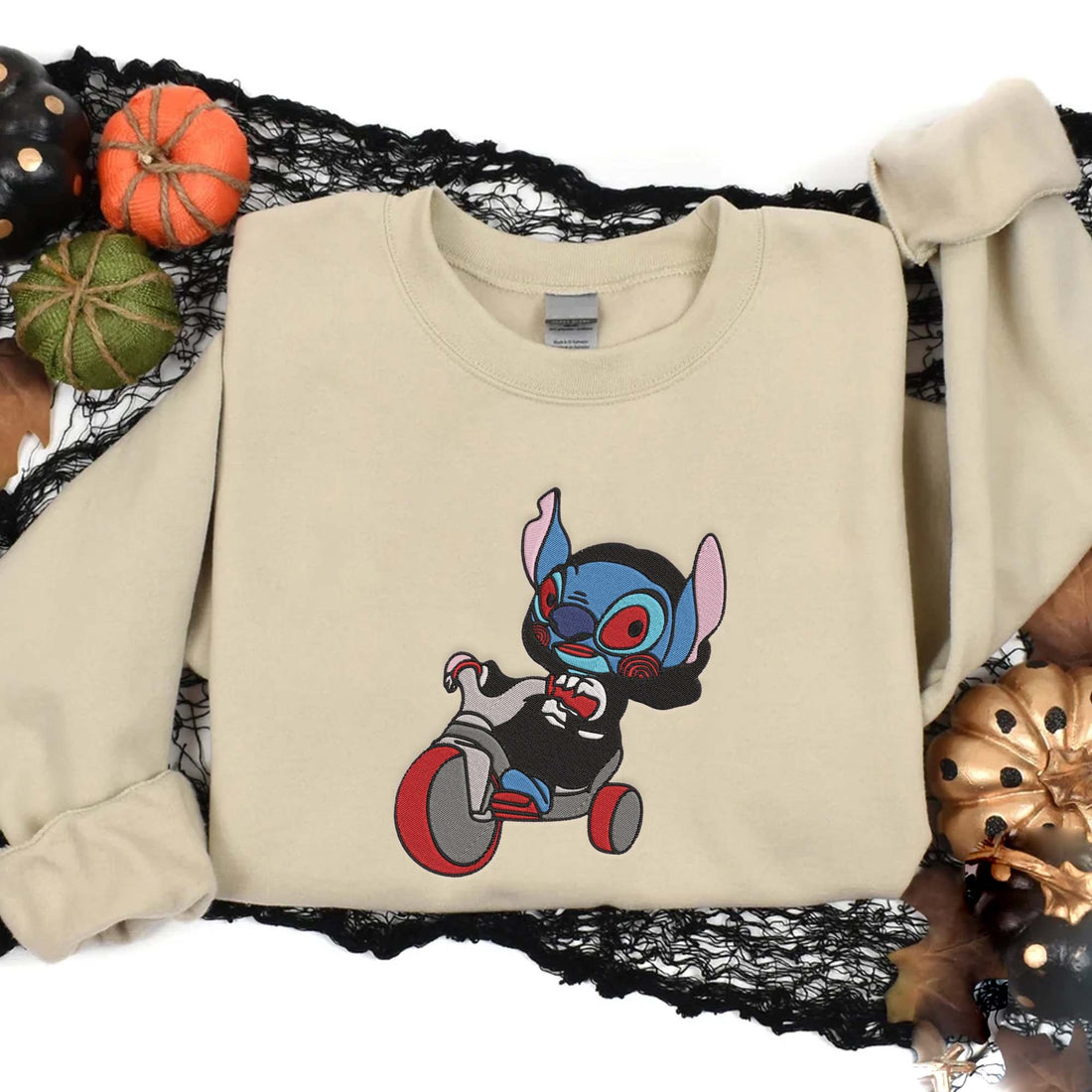 Cute Killer Movie Embroidery Sweatshirt, Halloween Embroidery Sweatshirt HLW_M88