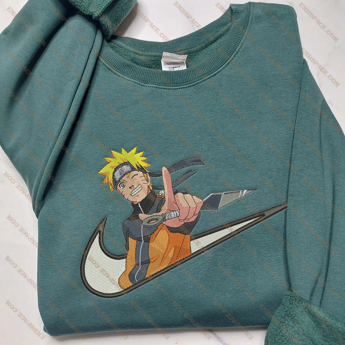 Anime The Skilled Sharingan User Embroidery Sweatshirt, Manga Box Embroidery Sweatshirt A_NT56