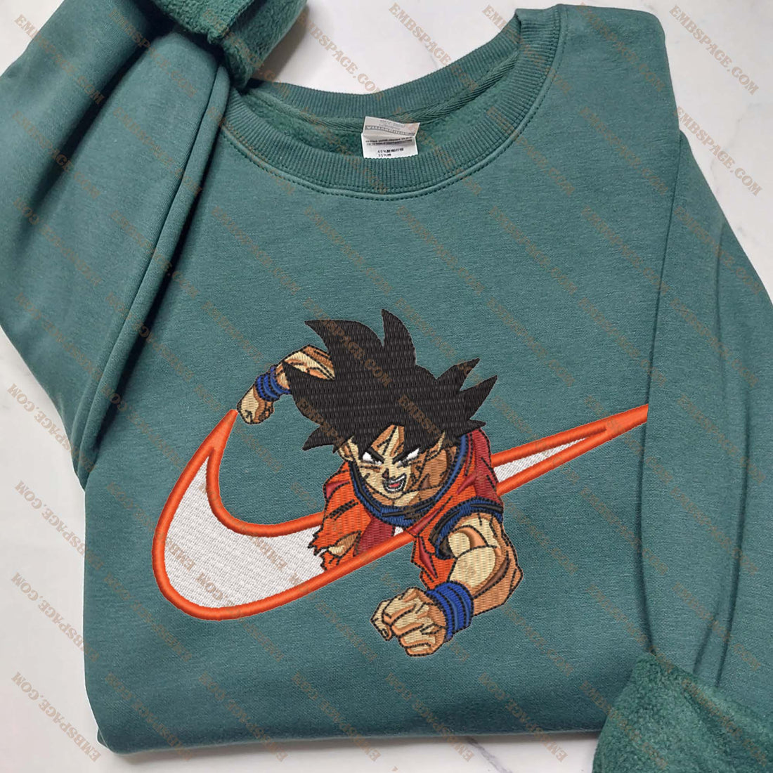 N Anime The Legendary Warrior Attack Sweatshirt, N Anime Embroidery Sweatshirt A_DB59