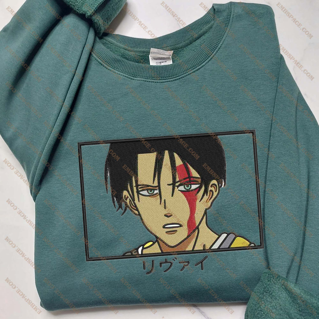 Anime The Skilled Captain's Eyes Sweatshirt, Manga Box Embroidery Sweatshirt A_AT57