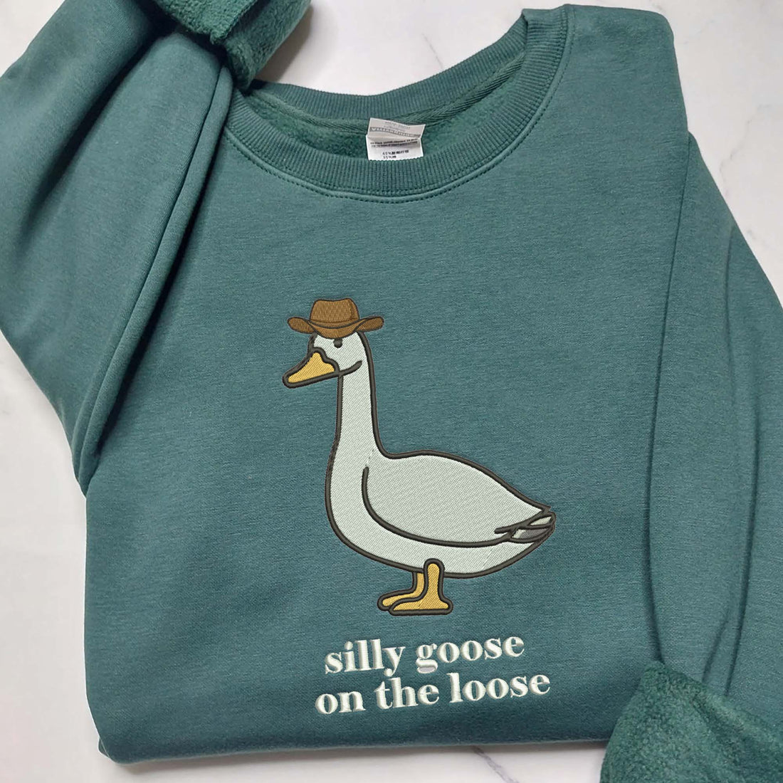 Silly Goose On The Loose Shirt, Silly Goose Crewneck FU_M10