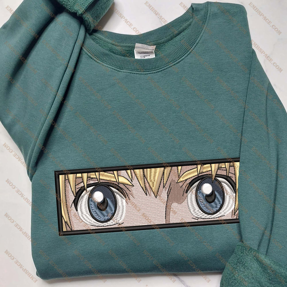 Anime The Tactical Genius's Eyes Sweatshirt, Manga Box Embroidery Sweatshirt A_AT58