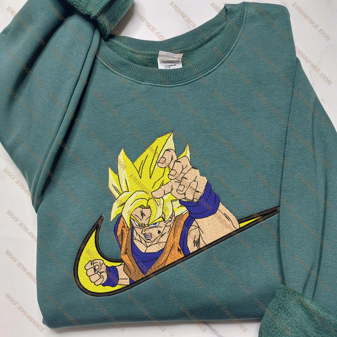 N Anime The Legendary Hero Sweatshirt, N Anime Embroidery Sweatshirt A_DB39