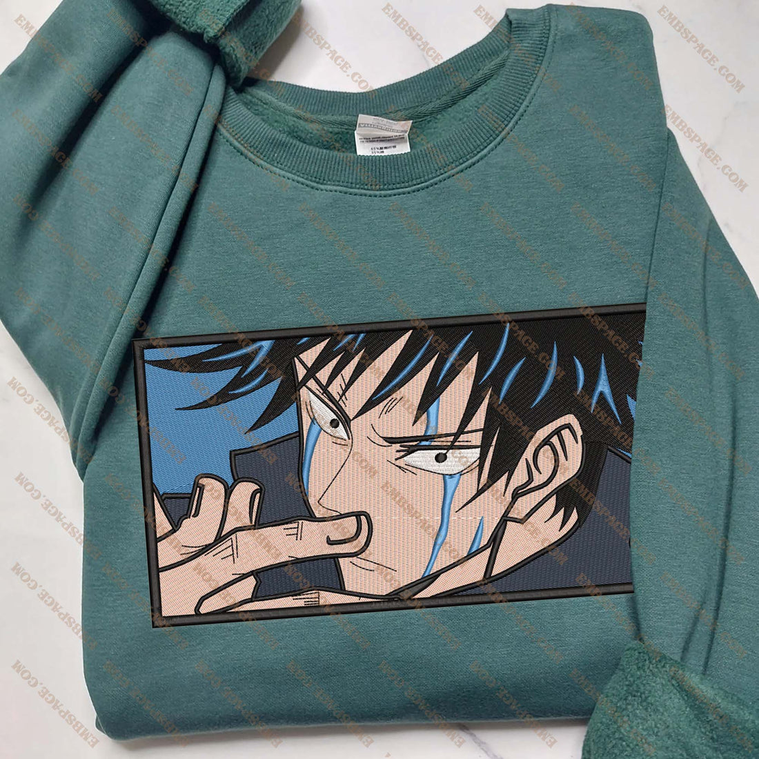 Anime The Master of Shikigami Embroidery Sweatshirt, Manga Box Embroidery Sweatshirt A_JK11