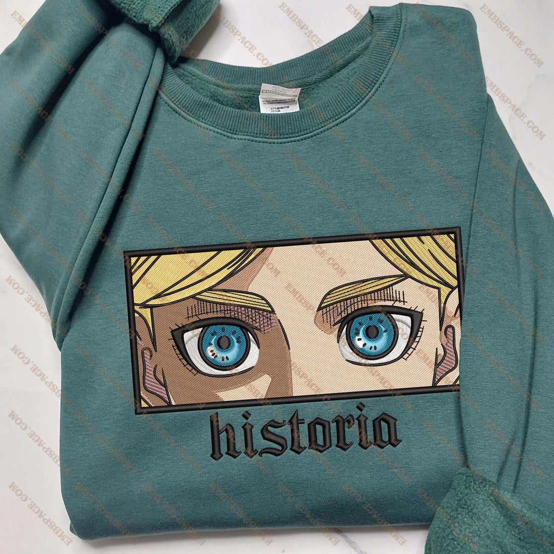 Anime The Hidden Heir Embroidery Sweatshirt, Manga Box Embroidery Sweatshirt A_AT12