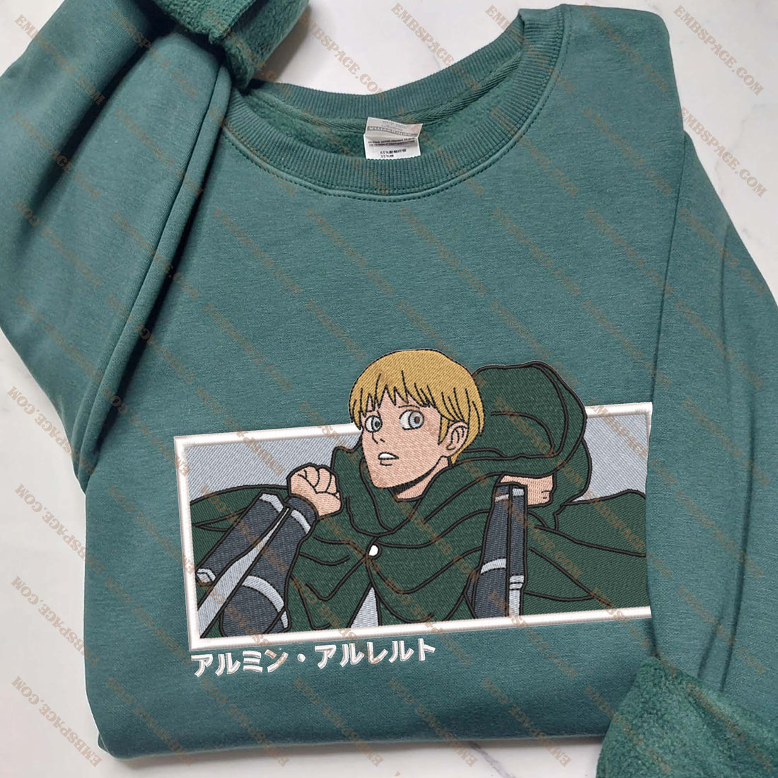 Anime The Insightful Planner Embroidery Sweatshirt, Manga Box Embroidery Sweatshirt A_AT46