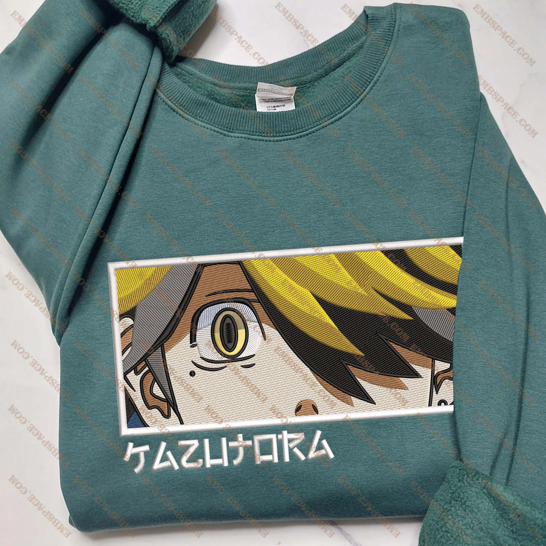 Anime The Complex Antagonist Embroidery Sweatshirt, Manga Box Embroidery Sweatshirt A_JK08