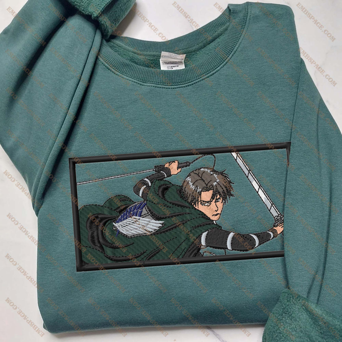 Anime The Elite Swordsman Characters Sweatshirt, Manga Box Embroidery Sweatshirt A_AT37