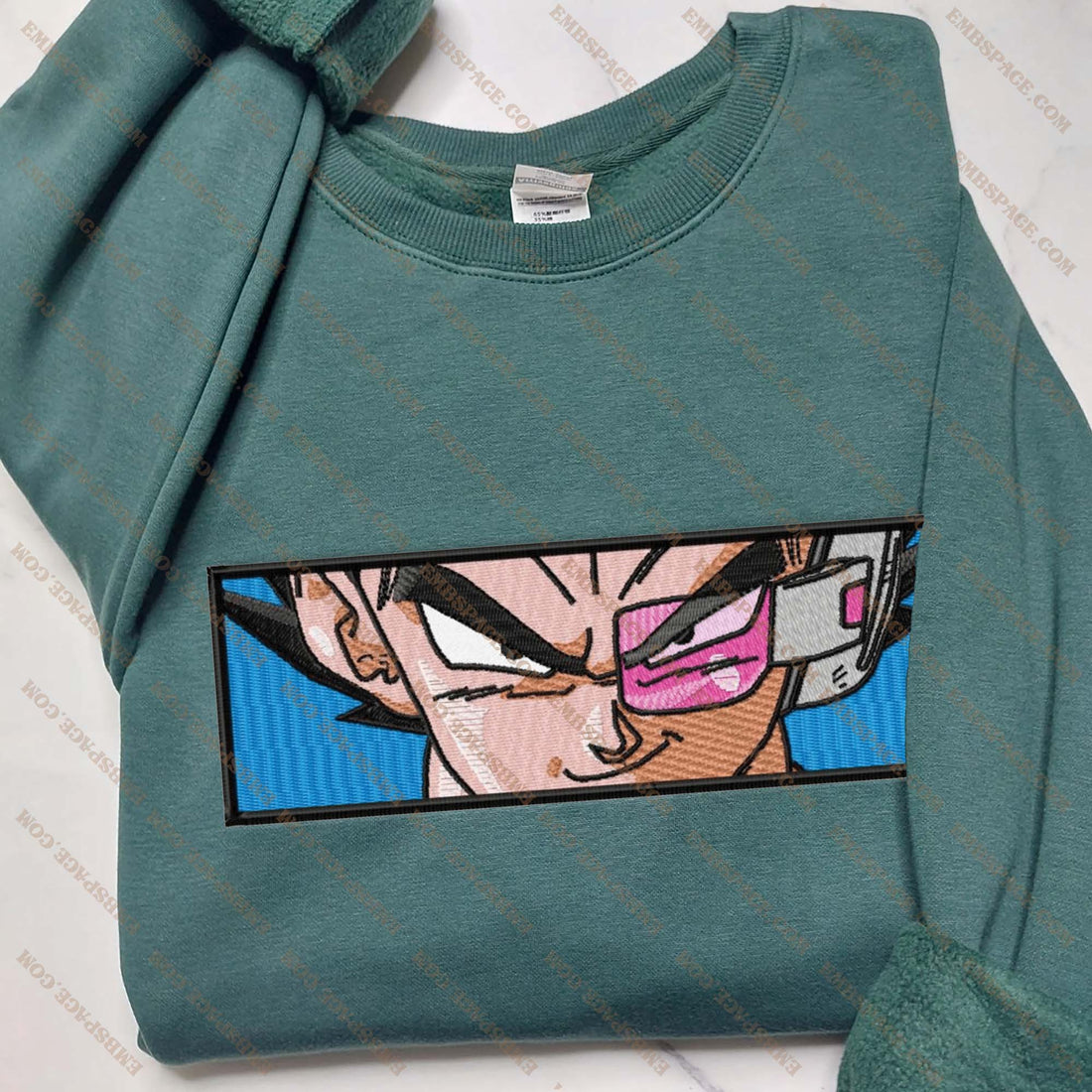 Anime The Saiyan Antagonist Characters Sweatshirt, Manga Box Embroidery Sweatshirt A_DB38