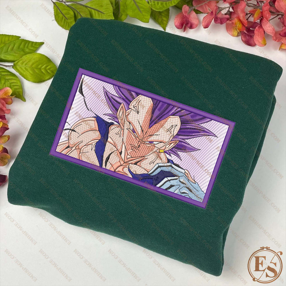 Anime The Purple Fierce Warrior Characters Sweatshirt, Manga Box Embroidery Sweatshirt A_DB35
