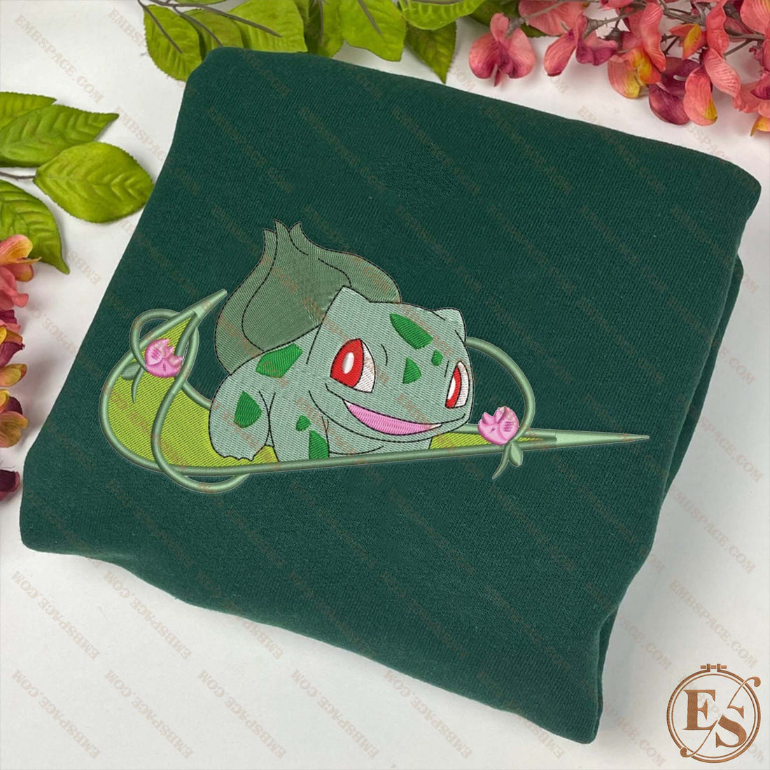 N Anime The Nature Guardian Embroidery Sweatshirt, N Anime Embroidery Sweatshirt A_PK39