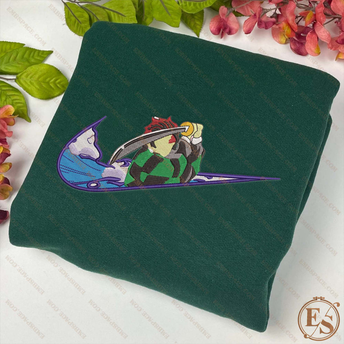 N Brave Swordsman Attack Sweatshirt, N Anime Embroidery Sweatshirt A_DS03