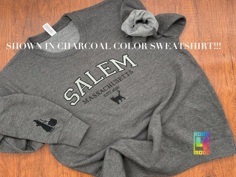 salem Massachusetts sweatshirt T_M75