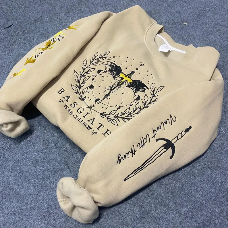 Fourth Wing Embroider Sweatshirt T_M117