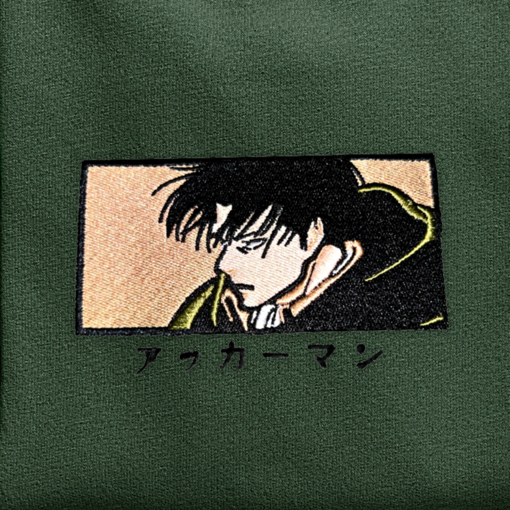 Skilled Scout and Soldier Sweatshirt, Anime Embroidery Sweatshirt GI_A37