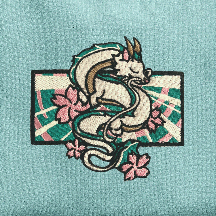 Divine Dragon Sweatshirt, Anime Embroidery Sweatshirt GI_A59