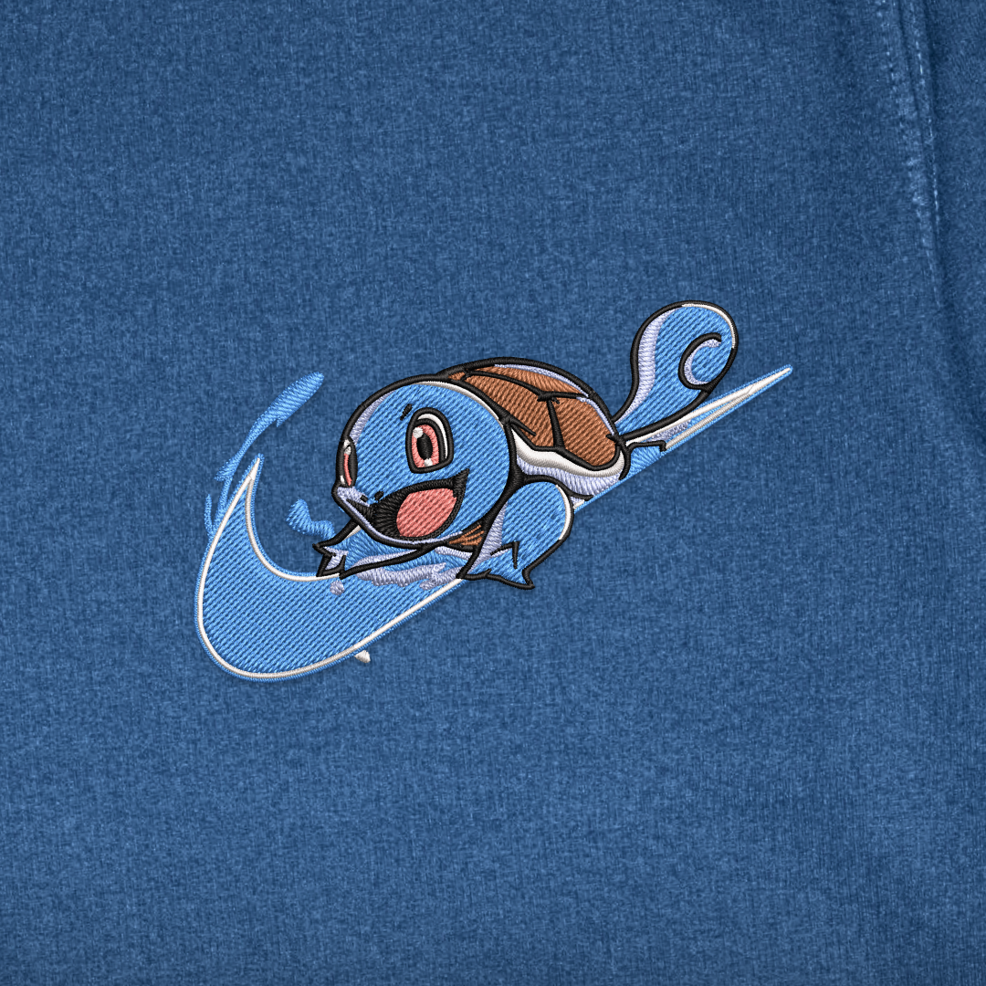 Aqua Starter Sweatshirt, Anime Embroidery Sweatshirt GI_A01