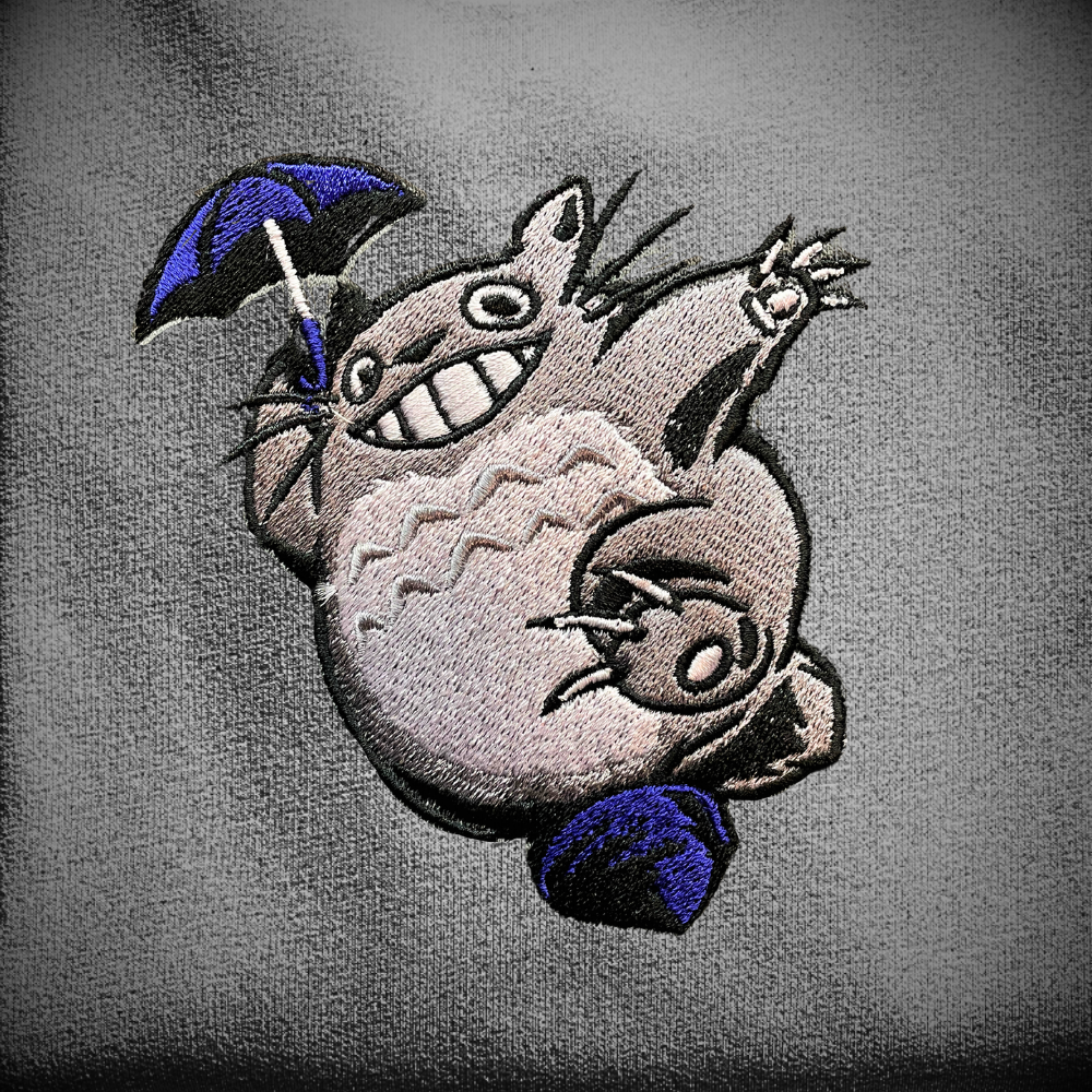 Magical Forest Spirit Sweatshirt, Anime Embroidery Sweatshirt GI_A45