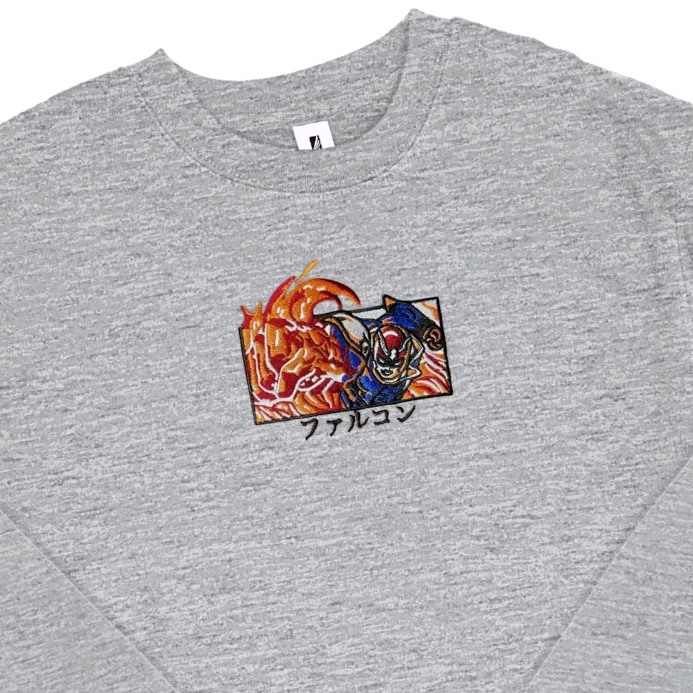 Futuristic Racing Ace Sweatshirt, Anime Embroidery Sweatshirt GI_A18