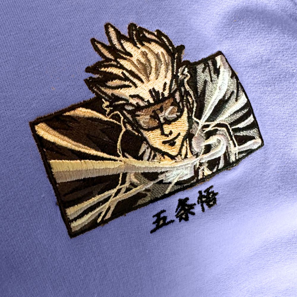 Honored One Sweatshirt, Anime Embroidery Sweatshirt GI_A07