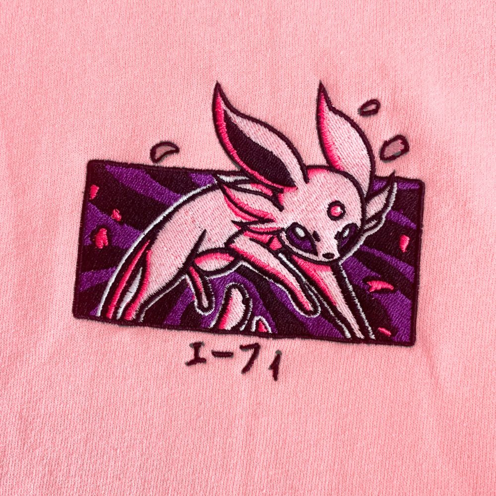 Mystical Psychic Feline Sweatshirt, Anime Embroidery Sweatshirt GI_A13